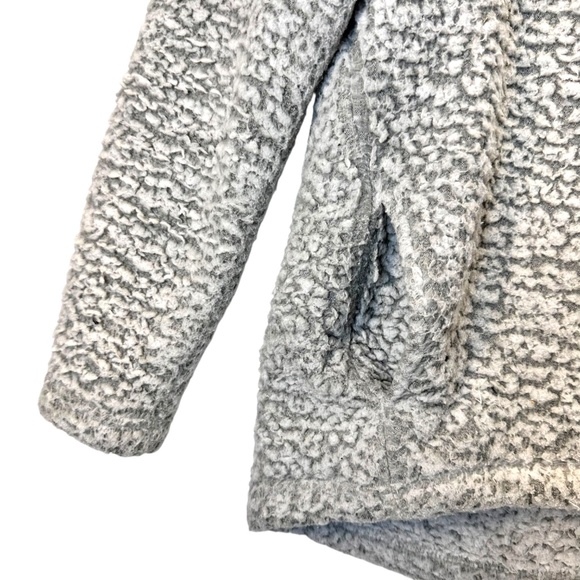 Arden B Jacket Pullover Coat Womens Size S Gray Cozy - Picture 3 of 6